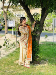 3 Pcs Embroidered - MPE-004