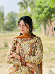 3 Pcs Embroidered - MPE-004