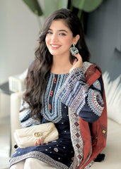 3 Pcs Embroidered - MPE-001