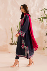 3 Pcs Embroidered - MP010