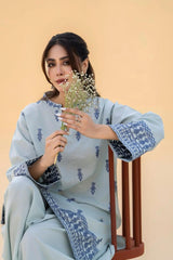 2 Pcs Embroidered MP003