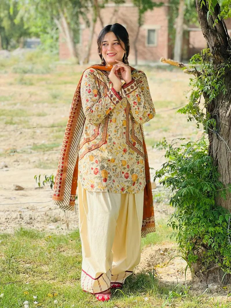 3 Pcs Embroidered - MPE-004
