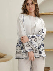 Printed 3 Piece Coat Set