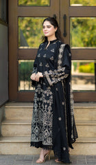 3 Pcs Embroidered - MP-011